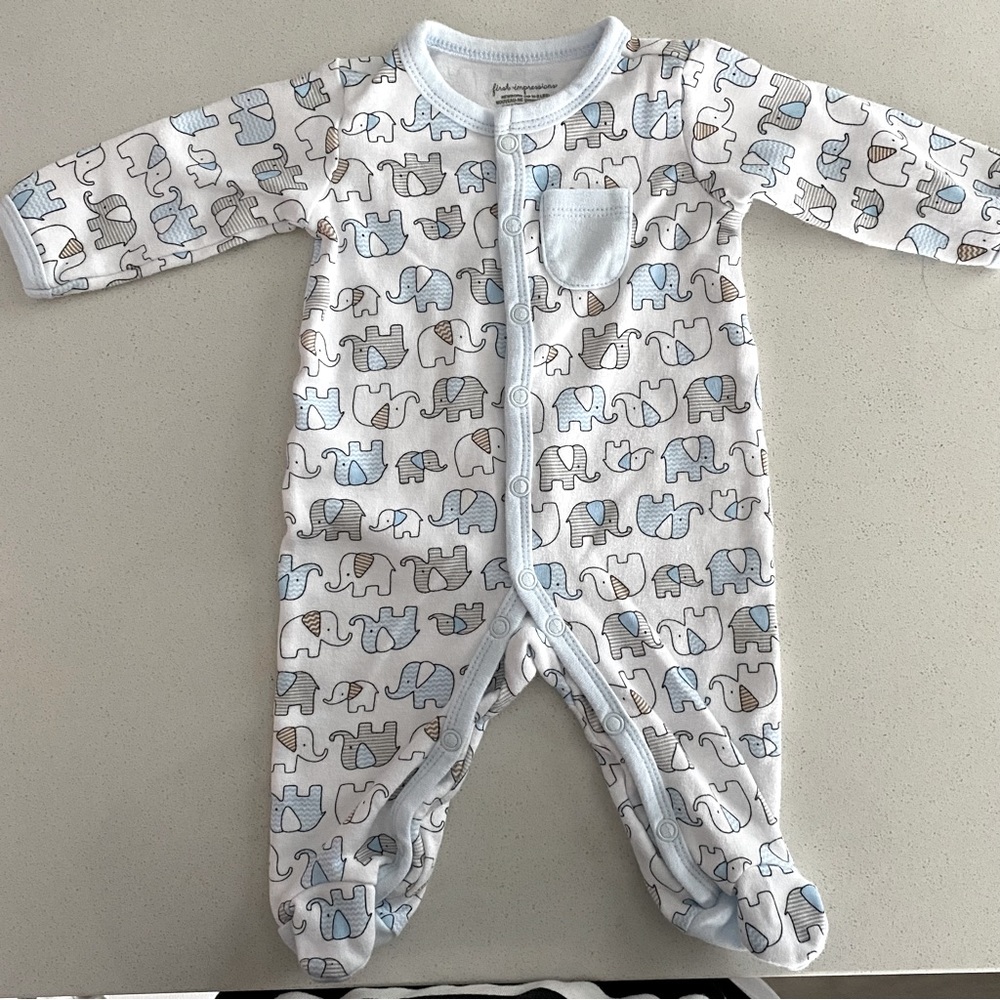 5/$20 First Impressions Footie (newborn)